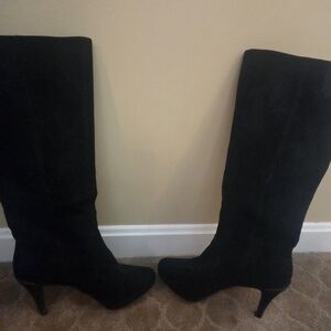 Liz Claiborne Black Heeled Boots